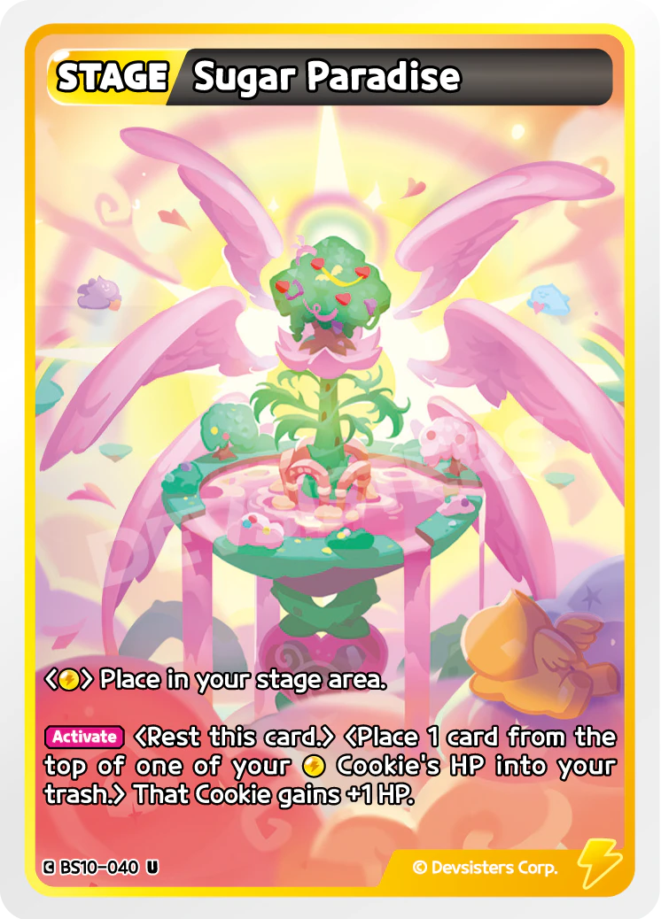 Image for Sugar Paradise (BS10-040) (BS10) - CookieRun: Braverse TCG