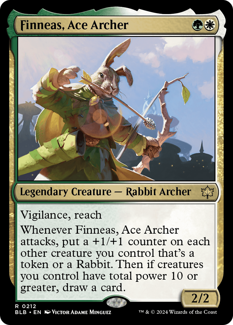 Finneas, archer d'élite [Bloomburrow]