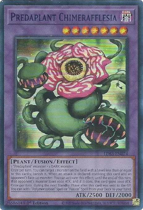 Prédaplante Chimèrefflesia (Bleu) [LDS3-EN074] Ultra Rare