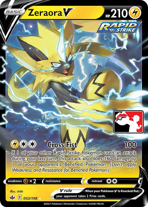 Zeraora V (053/198) [Paquete de Premios Serie Uno]