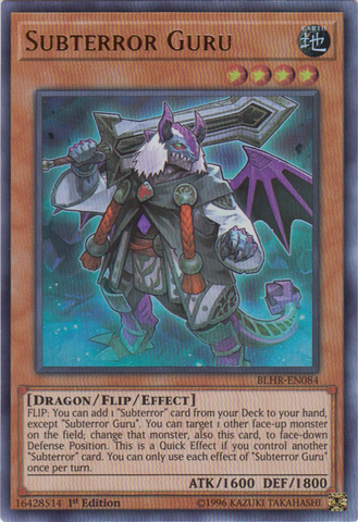 Subterror Guru [BLHR-ES084] Ultra Rara