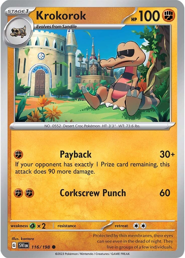 Krokorok (116/198) [Escarlata y Púrpura: Set Base]