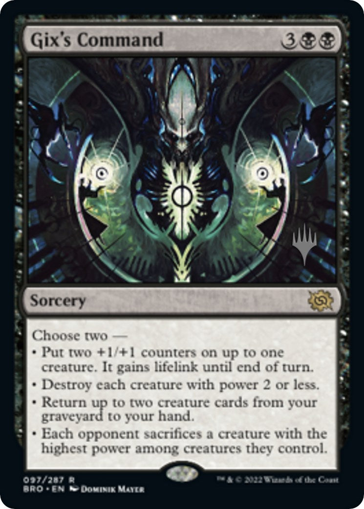 Le commandement de Gix (Pack promo) [Promos Les Quatre frères]