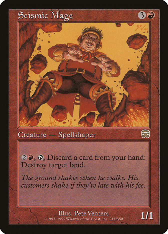 Mage sismique [Masques de Mercadia]
