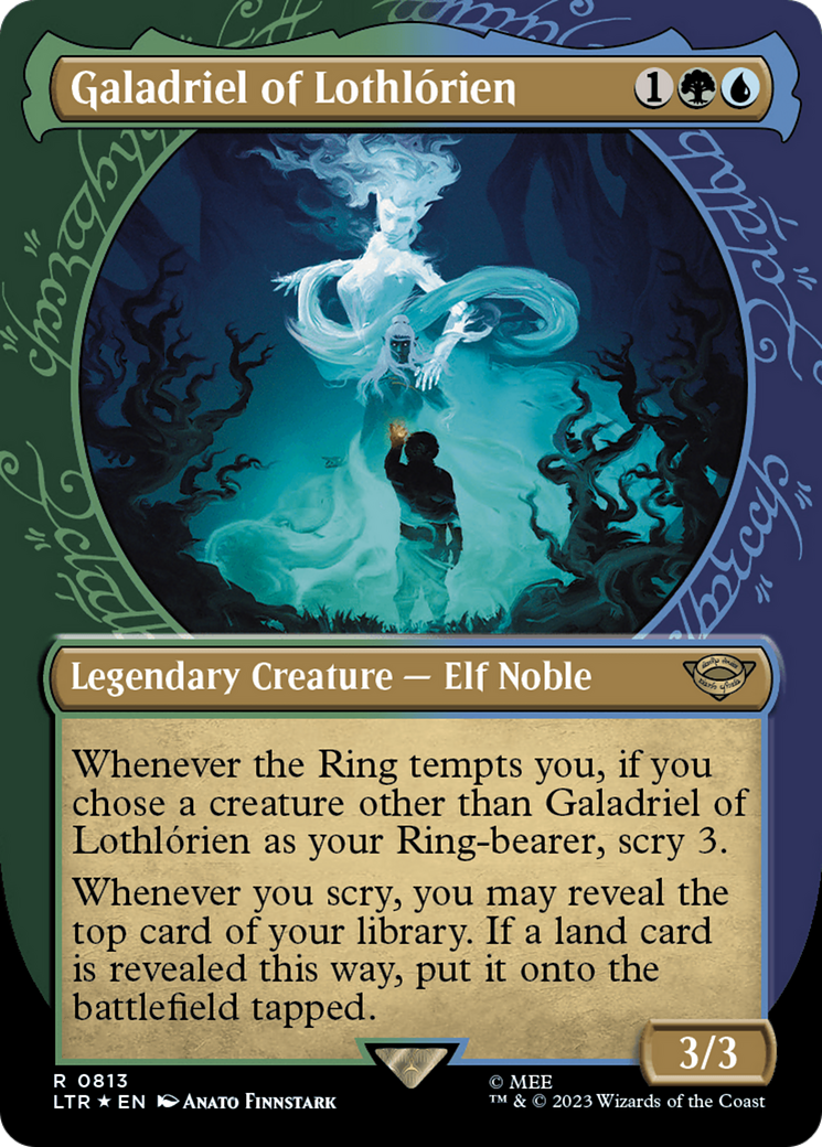 Galadriel de Lothlórien (Présentation) (Feuilletée à déferlement) [Le Seigneur des Anneaux : Contes de la Terre du Milieu]