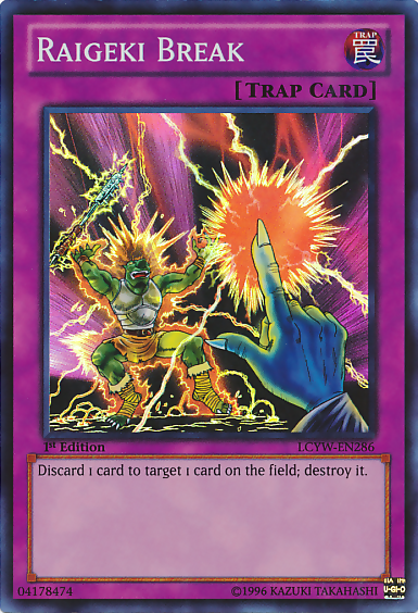 Interruption Raigeki [LCYW-EN286] Super Rare