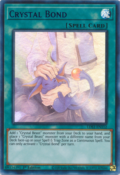 Lien de Cristal (Bleu) [LDS1-EN112] Ultra Rare
