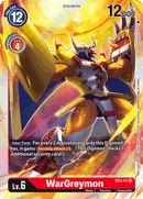 WarGreymon [ST1-11] (Paquete de evento) [Mazo inicial: Promociones de Gaia Red]