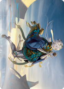 Moonfolk Puzzlemaker Carte artistique [Kamigawa : La Dynastie néon Série artistique]