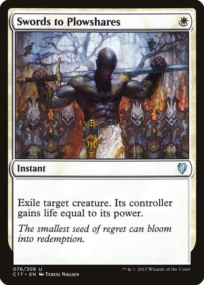 Épées contres socs [Commander 2017]