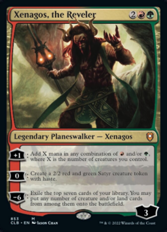 Xenagos, el Juerguista [Commander Legends: Battle for Baldur's Gate]