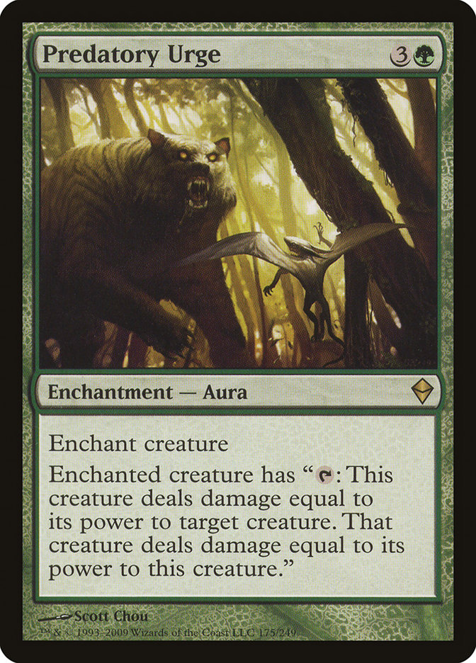 Pulsion de prédateur [Zendikar]
