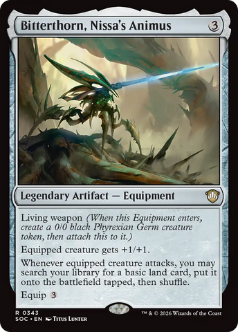 Espinas amargas, Animus de Nissa [Commander: Secretos de Strixhaven]