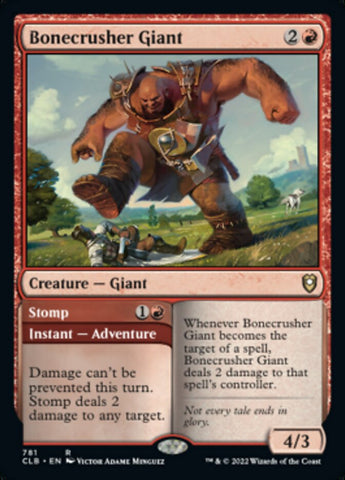Géant écraseur d'os // Piétinement [Commander Legends: Battle for Baldur's Gate]