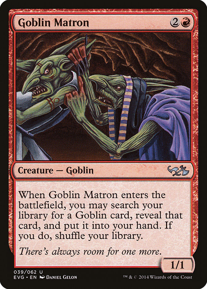 Matrone gobelin (Elfes contre Gobelins) [Anthologie Duel Decks]