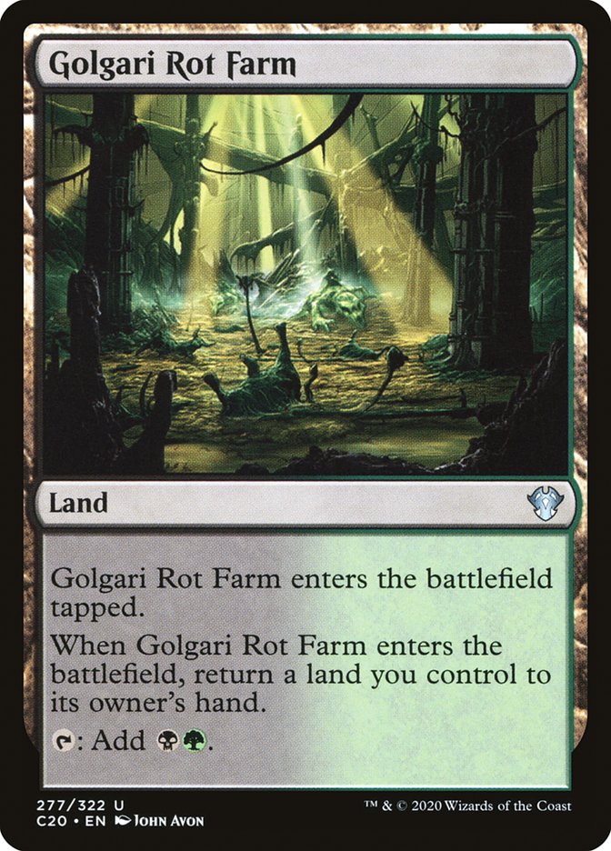 Ferme de putréfaction golgari [Commander 2020]