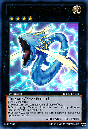 Numéro 91 : Dragon Étincelant Orage [REDU-FR098] Ultra Rare