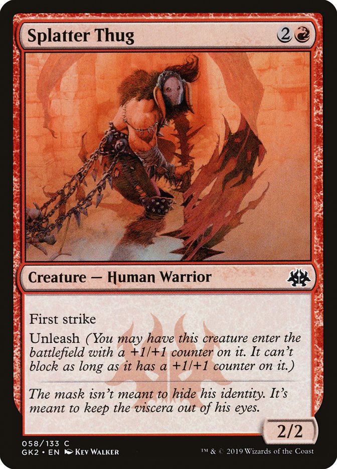 Brute à éclaboussures [Kit de guilde Allégeance de Ravnica]