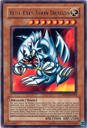 Dragon Toon aux Yeux Bleus [RP01-EN050] Rare