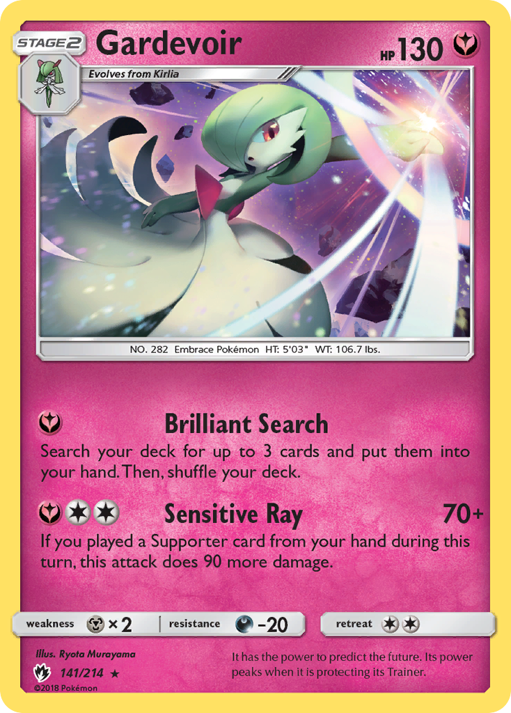 Gardevoir (141/214) [Soleil et Lune : Tonnerre Perdu]