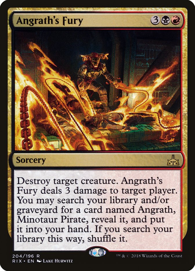 Fureur d'Angrath [Rivals of Ixalan]