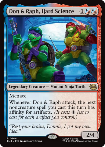 Don y Raph, Ciencia dura [Las Tortugas Ninja]