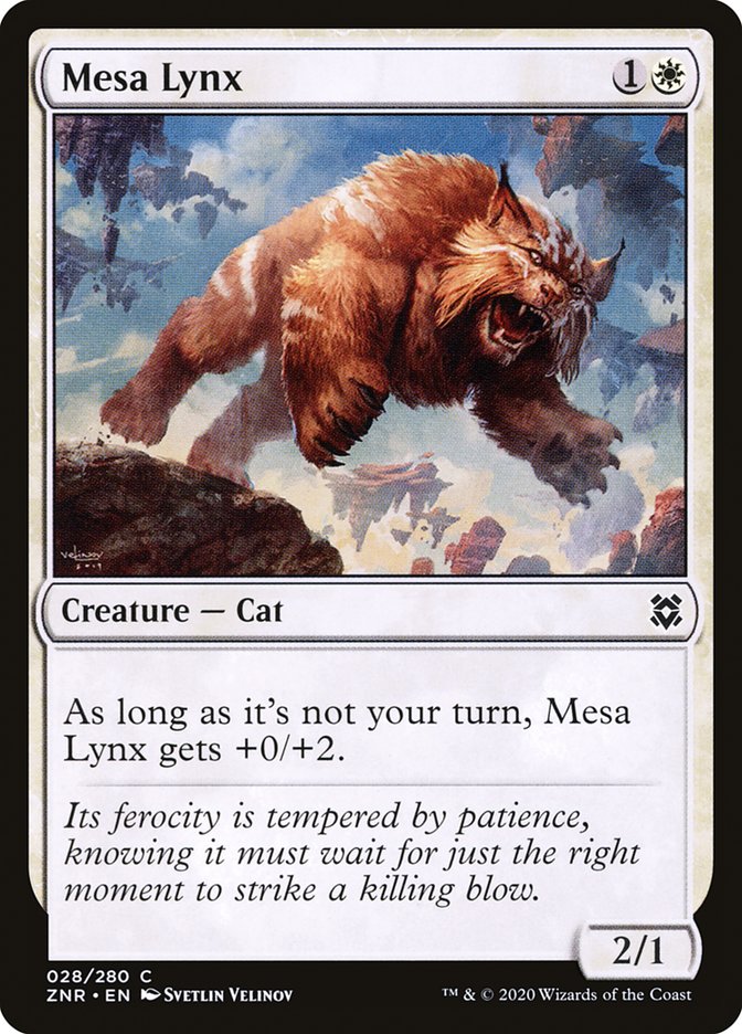Lynx de la Mesa [Renaissance de Zendikar]