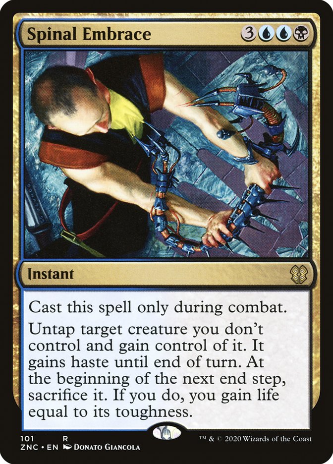 Étreinte vertébrale [Commander Zendikar Rising]