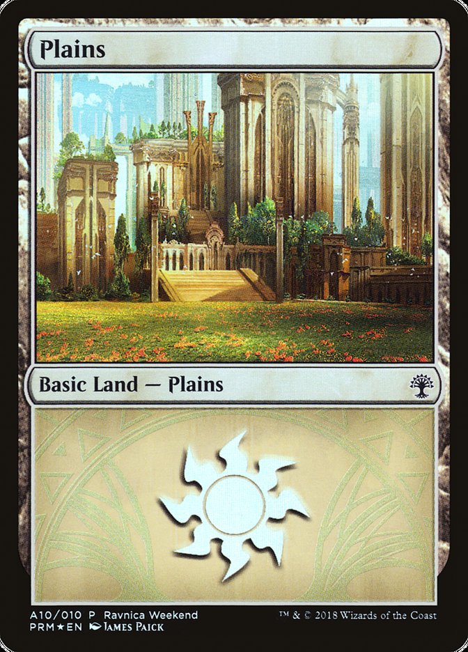 Plaines (A10) [Allégeance de Ravnica Week-end Ravnica]