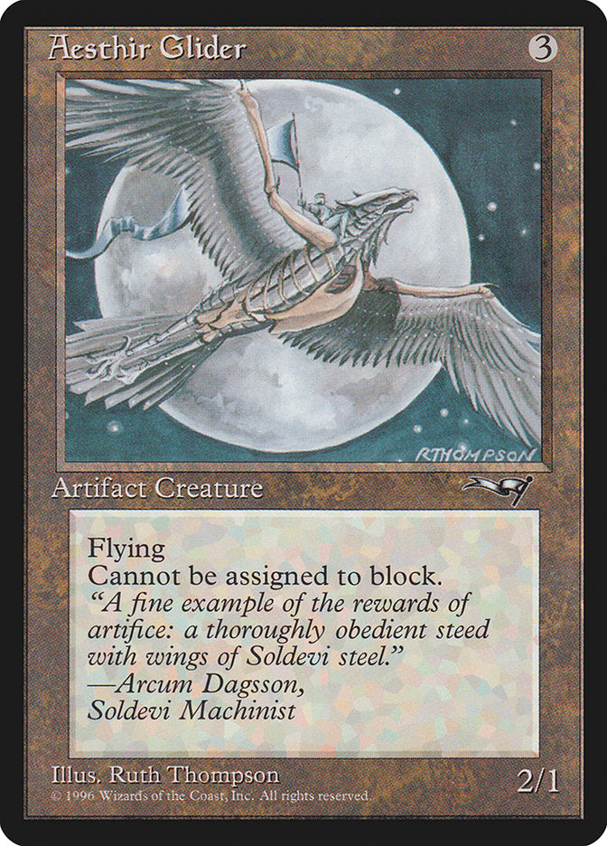 Planeur Aesthir (Cavalier solitaire) [Alliances]