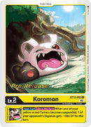 Koromon [BT12-003] [Cartas de prelanzamiento de Across Time]