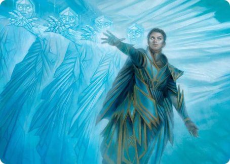 Carte artistique Écho d'équation [Strixhaven : l'Académie des Mages – Série artistique]
