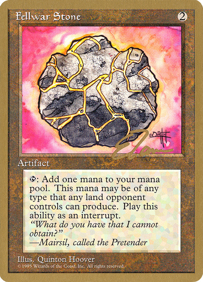 Pierre de guerre Fell (Eric Tam) [Collection Pro Tour]