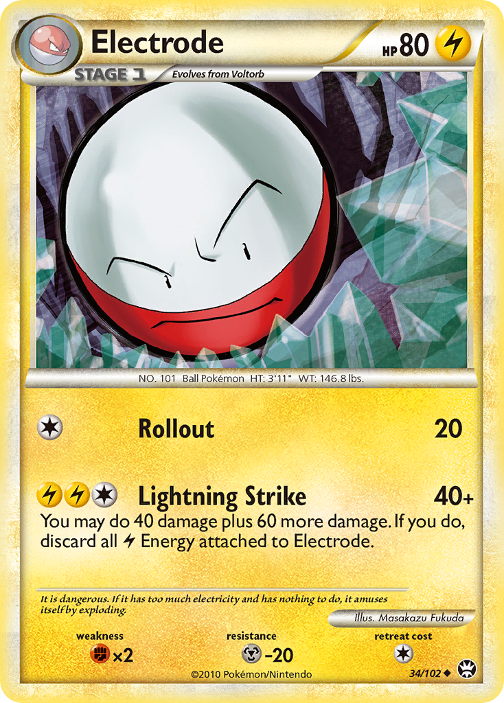 Électrode (34/102) [HeartGold & SoulSilver: Triomphe]