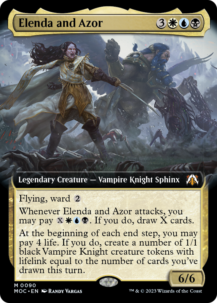 Elenda et Azor (Extended Art) [Commandant Invasion des machines]