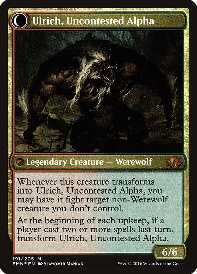 Ulrich de la Horde des krells // Ulrich, Alpha incontesté [Cartes promos d'avant-première Lunes Blêmes]