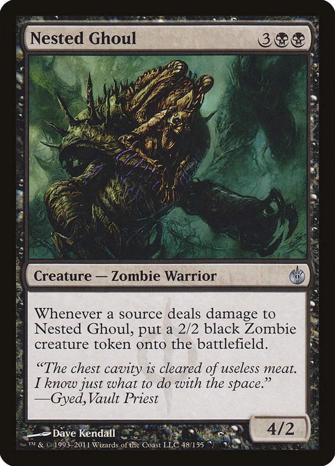 Necrófago anidado [Mirrodin asediado]