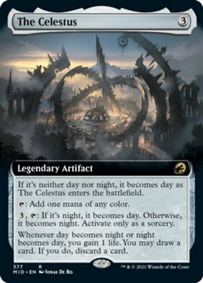 Le Célestus (Illustration étendue) [Innistrad : Chasse de Minuit]