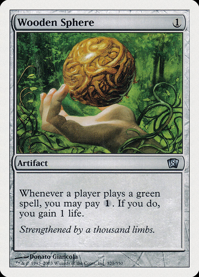 Sphère en bois [Huitième édition]
