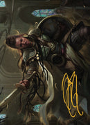 Shanna, Lame purificatrice Carte d'art 1 (Signature estampillée or) [Série d'art Dominaria uni]