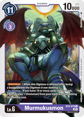 Murmukusmon [BT6-079] [Doble Diamante]