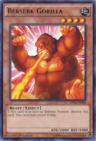 Gorila Berserker [BP03-EN008] Rara