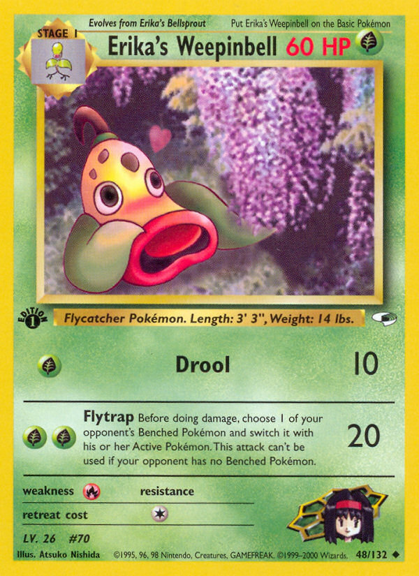 Weepinbell d'Erika (48/132) [Héros des Arènes 1re édition]