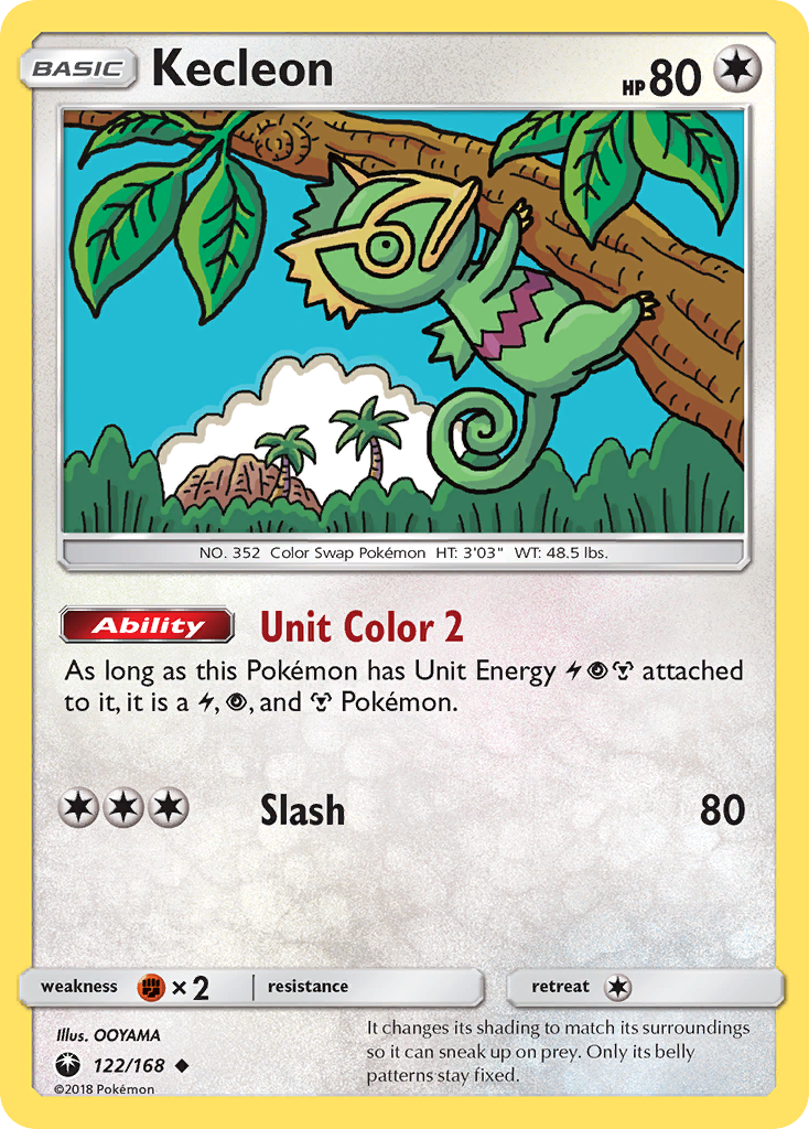 Kecleon (122/168) [Sol y Luna: Tormenta Celestial]