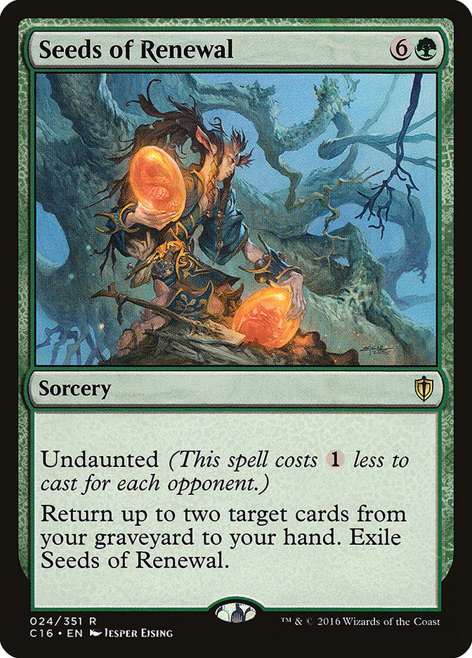 Semillas de Renovación [Commander 2016]