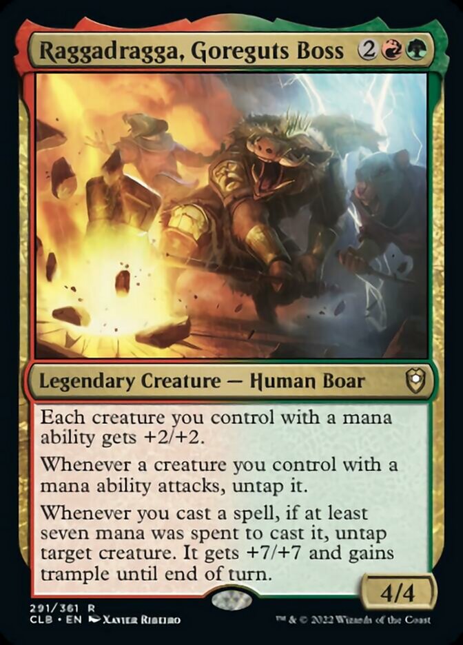Raggadragga, boss des Égorgeurs [Commander Legends : Battle for Baldur's Gate]