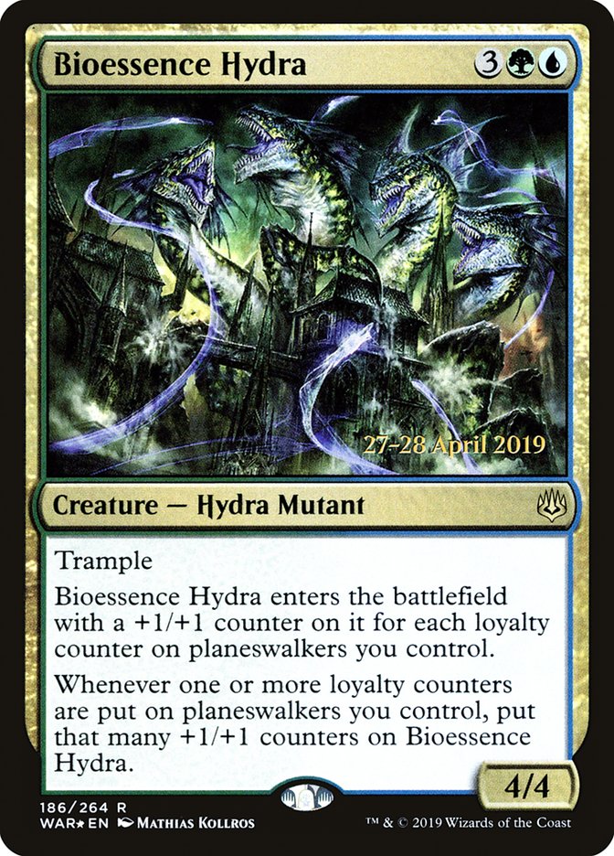 Bioessence Hydra [Promos d'avant-première La Guerre des Planeswalkers]