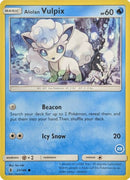 Goupix d'Alola (21/145) (Exclusivité Deck nº 29) [Soleil et Lune : Kit du dresseur - Feunard d'Alola]