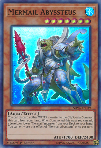 Mermail Abissteus [SHVA-EN039] Súper Rara