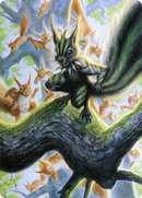 Chatterfang, général écureuil carte artistique (67) [Série d'illustrations Modern Horizons 2]